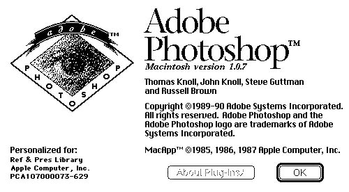 Úvodní obrazovka programu pro Macintosh